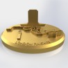 Support médaille édition Londres personnalisé / Impression 3D