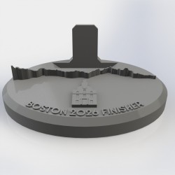 Support médaille édition Boston personnalisé / Impression 3D