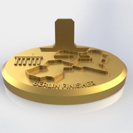 Support médaille édition Berlin personnalisé / Impression 3D