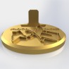 Support médaille édition Valencia personnalisé / Impression 3D